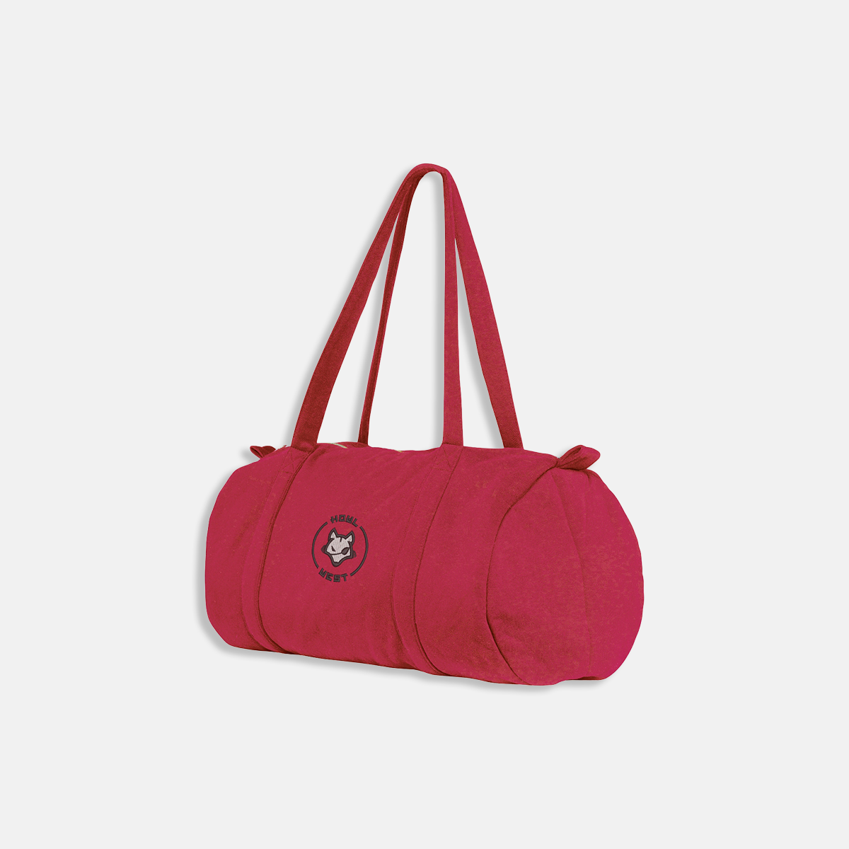 Bolso Cilíndrico Bordado Eco