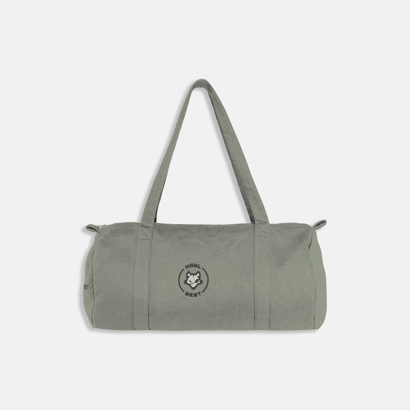 Bolso Cilíndrico Bordado Eco