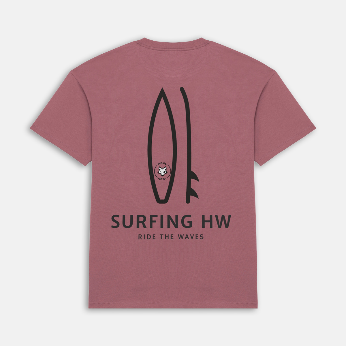 Camiseta Hombros Caídos Ride The Waves