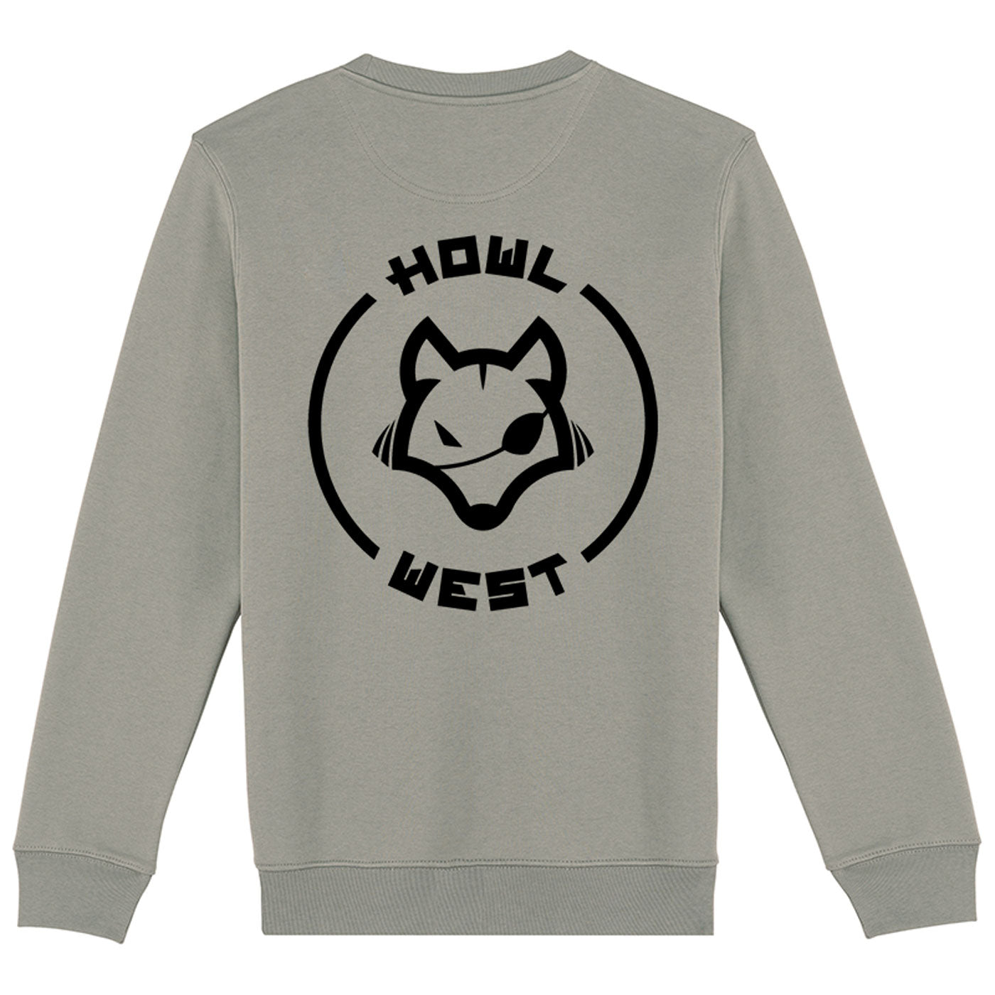 Sudadera Bordado Luna Nueva + Espalda Luna Llena - Howl West