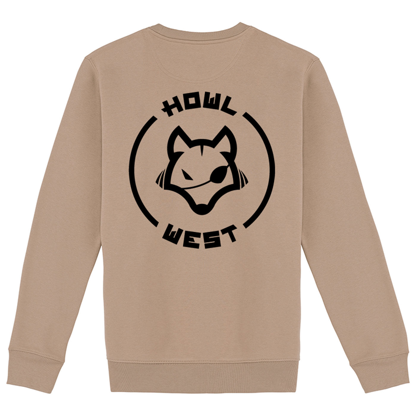 Sudadera Bordado Luna Nueva + Espalda Luna Llena - Howl West
