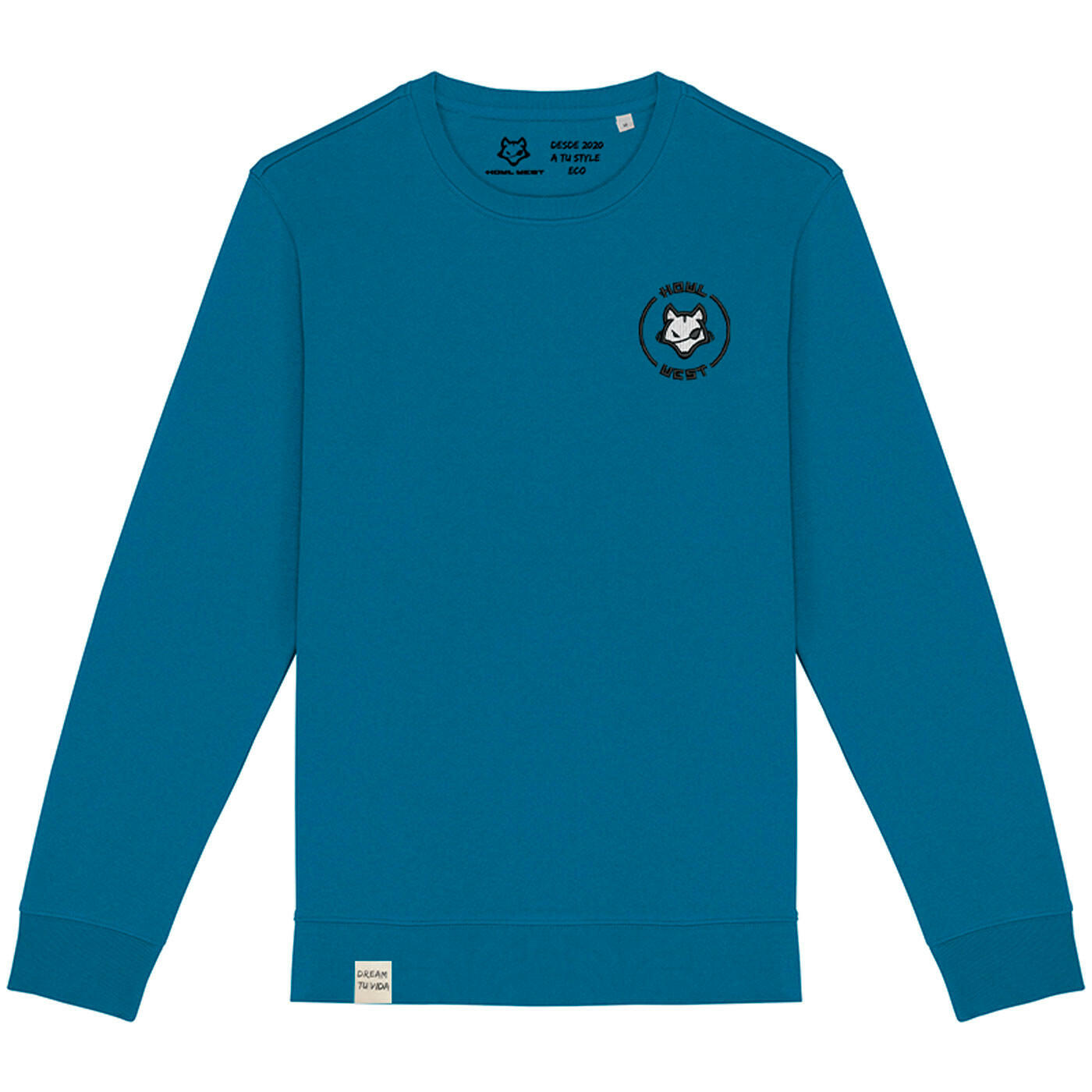 Sudadera Bordado Luna Llena - Howl West