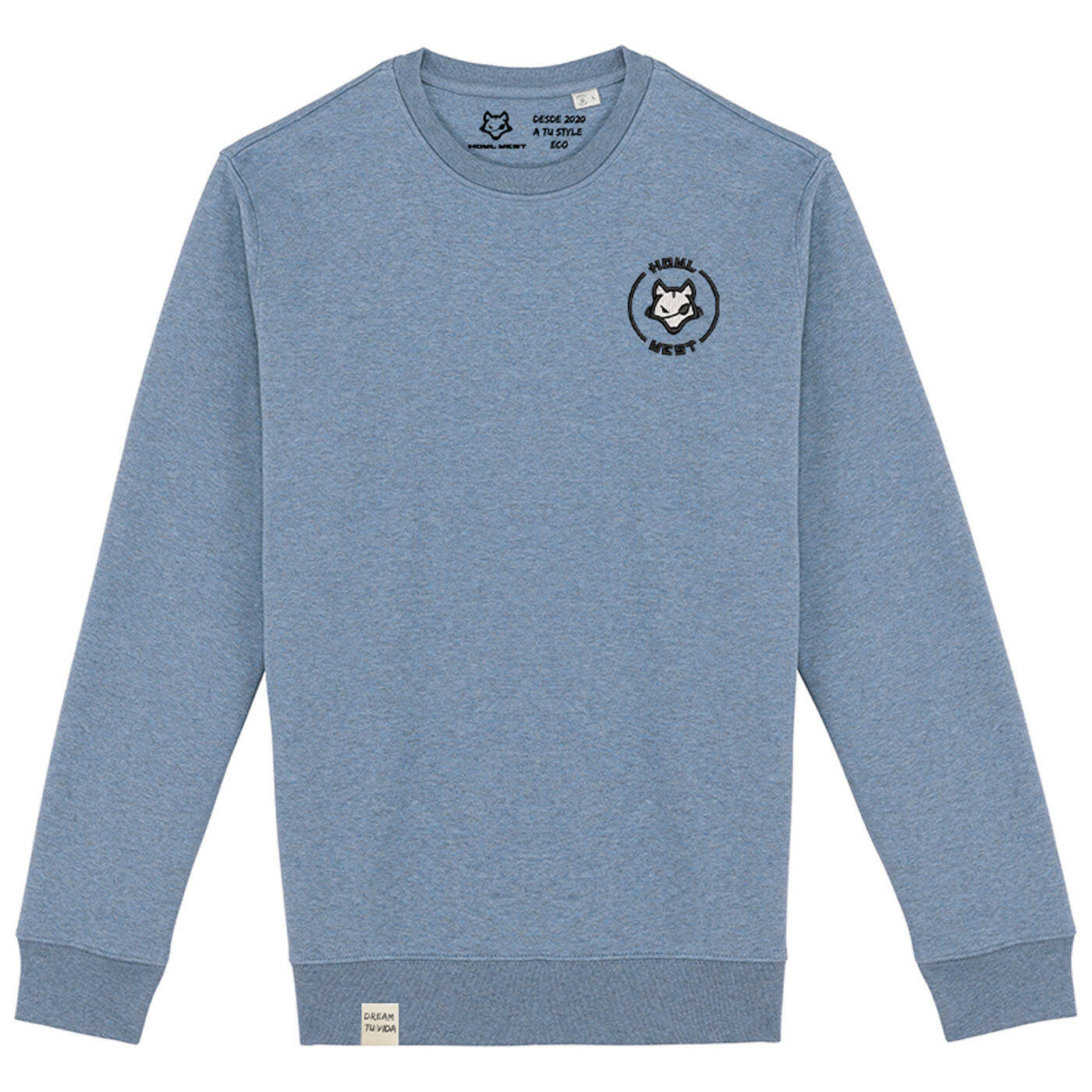 Sudadera Bordado Luna Llena - Howl West