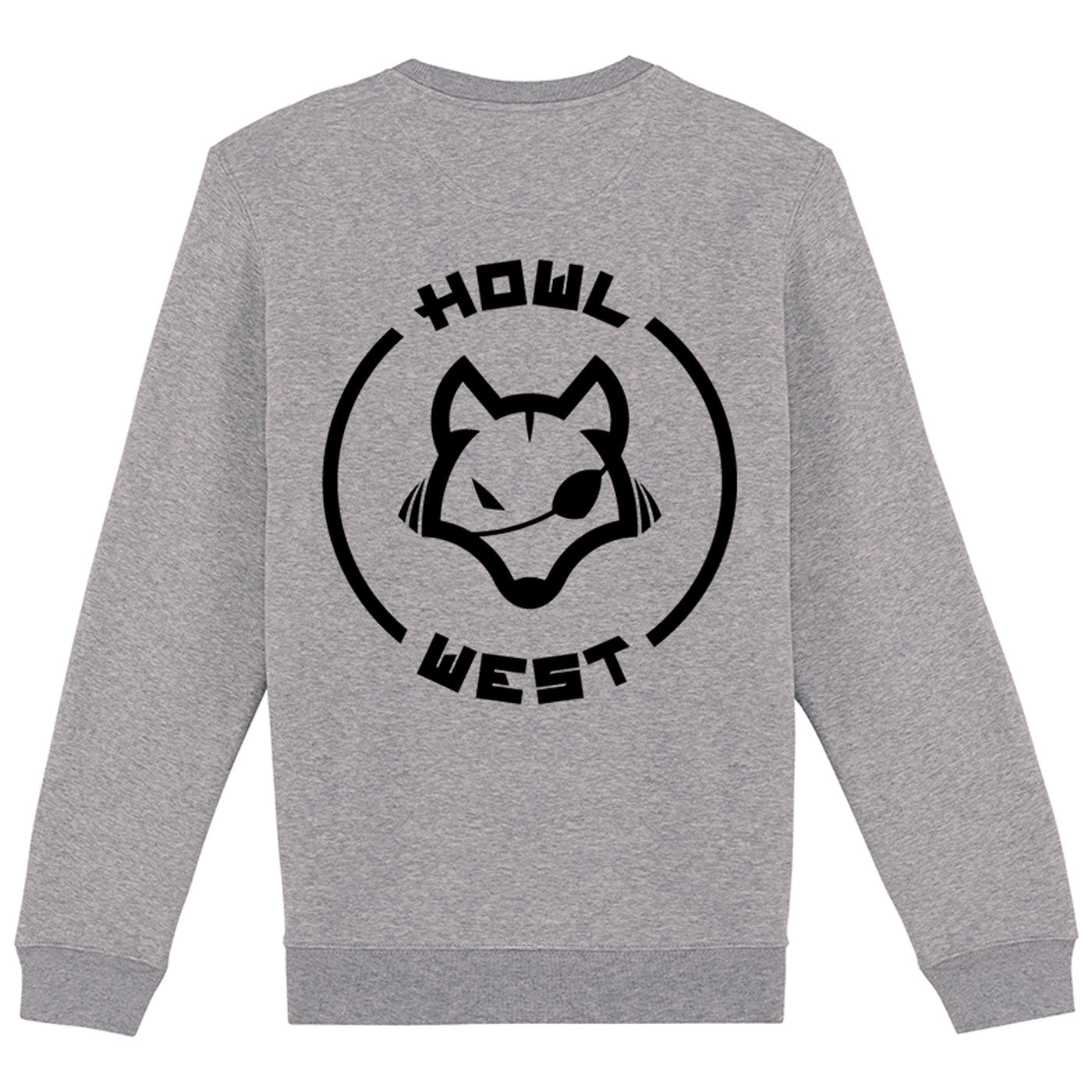 Sudadera Bordado Luna Nueva + Espalda Luna Llena - Howl West