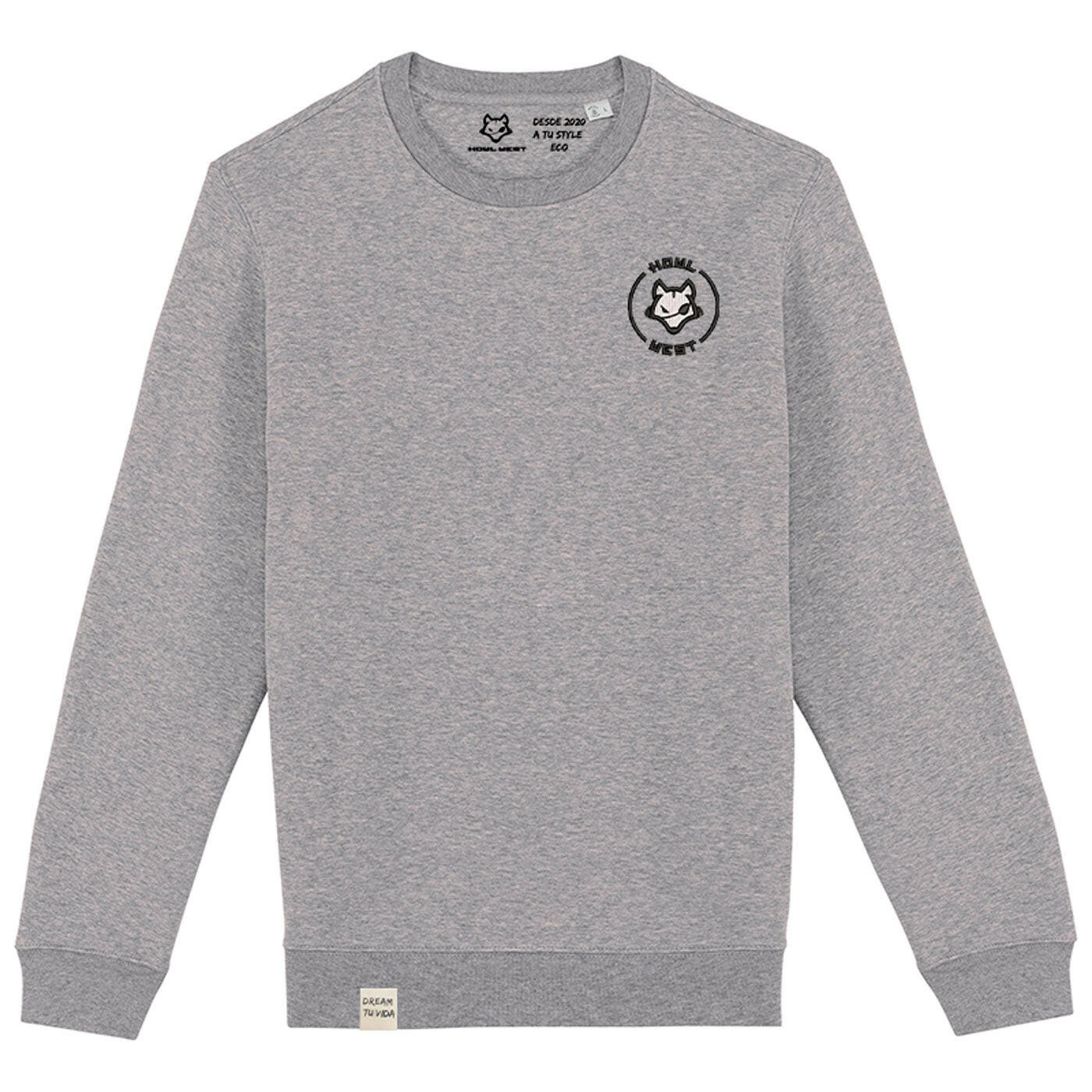 Sudadera Bordado Luna Llena - Howl West