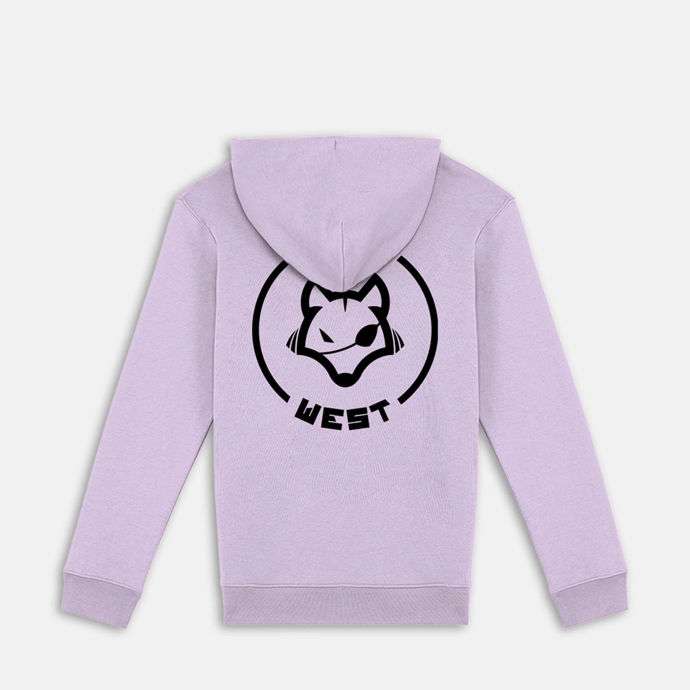 Hoodie con Bordado Frontal y Diseño en Espalda - Howl West