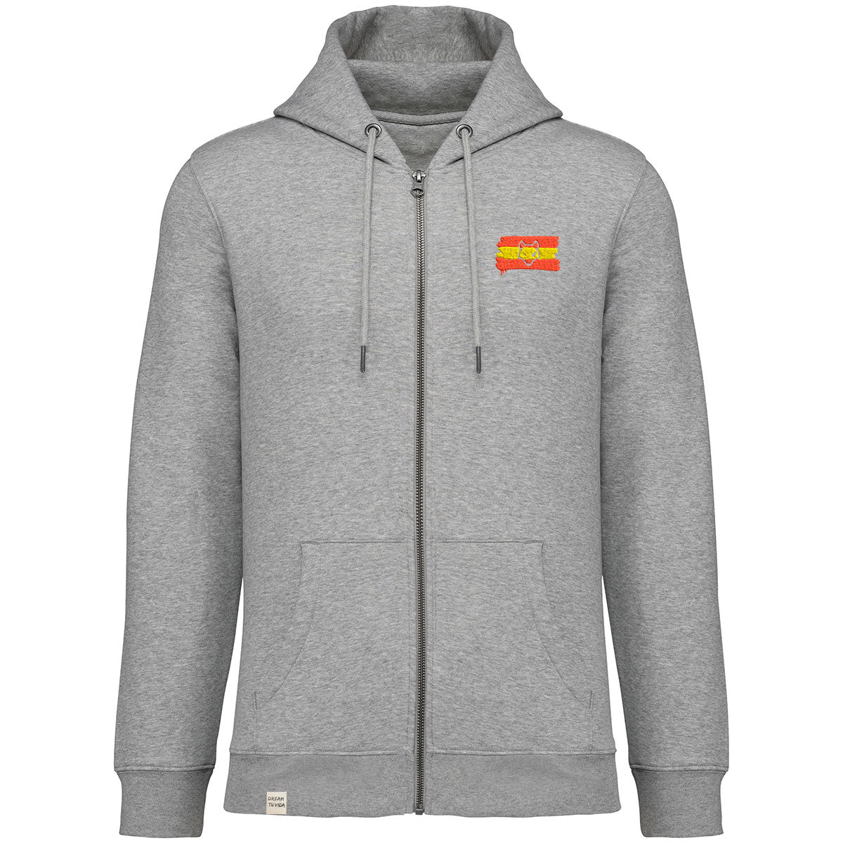 Sudadera Cremallera Capucha Hispania Bordada - Howl West
