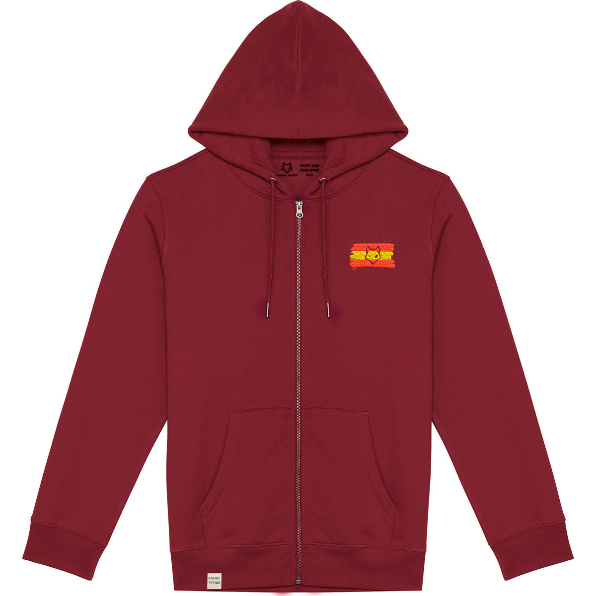 Sudadera Cremallera Capucha Hispania Bordada - Howl West