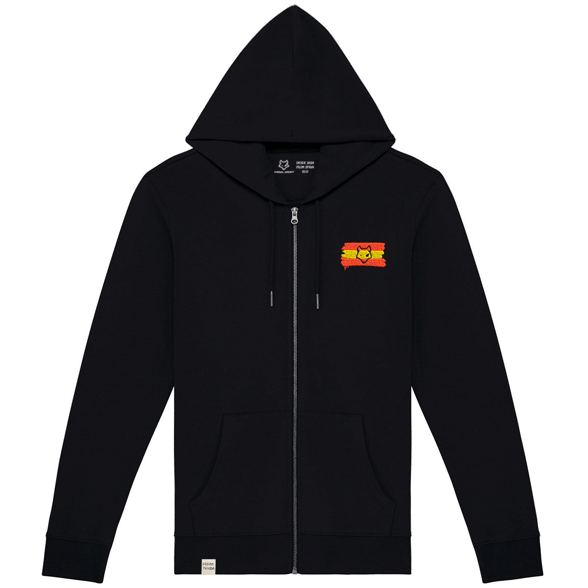 Sudadera Cremallera Capucha Hispania Bordada - Howl West