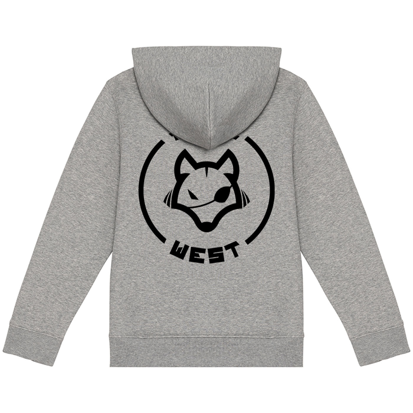 Say Cheese Bordado y Espalda Luna Llena Hoodie - Howl West