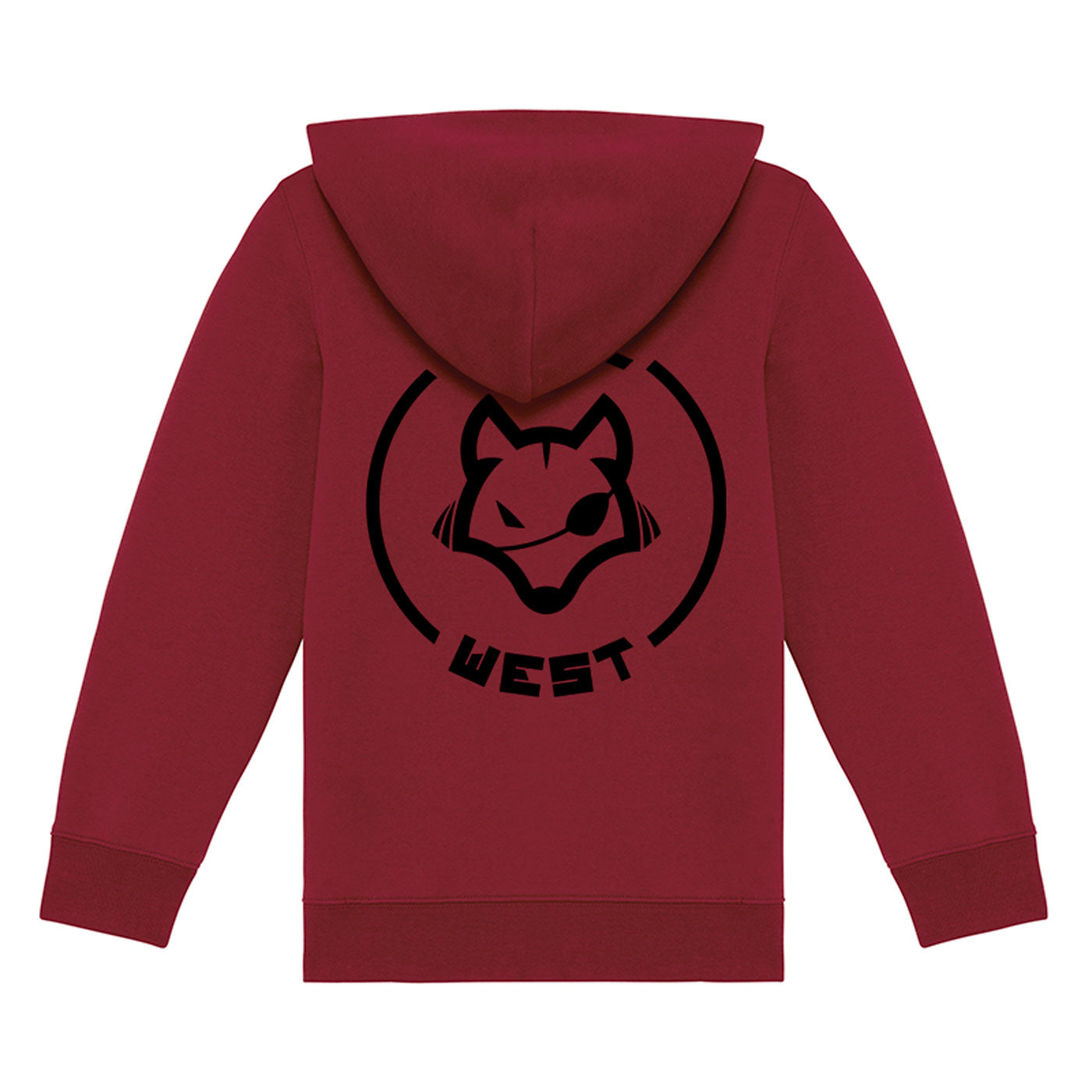 Say Cheese Bordado y Espalda Luna Llena Hoodie - Howl West