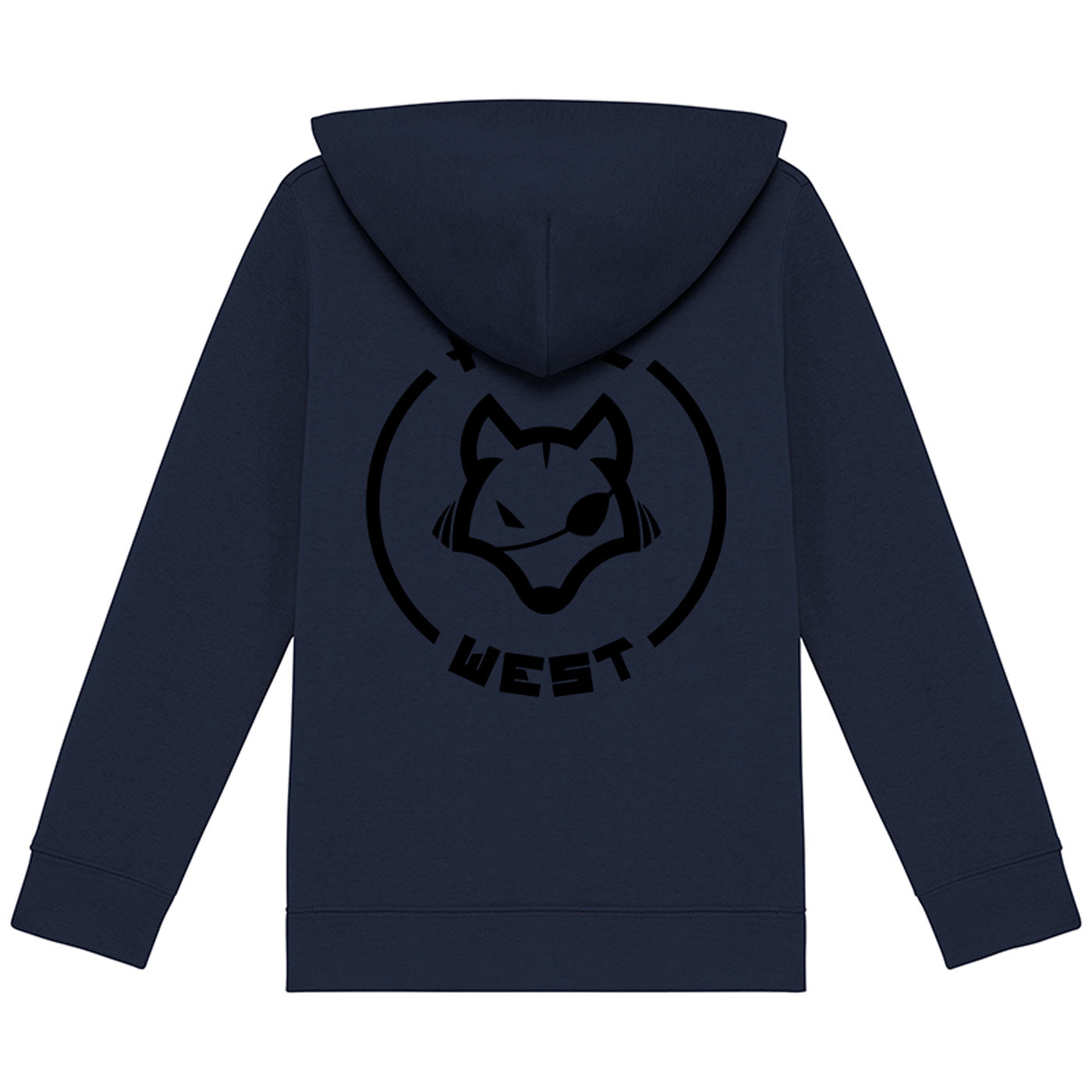 Say Cheese Bordado y Espalda Luna Llena Hoodie - Howl West