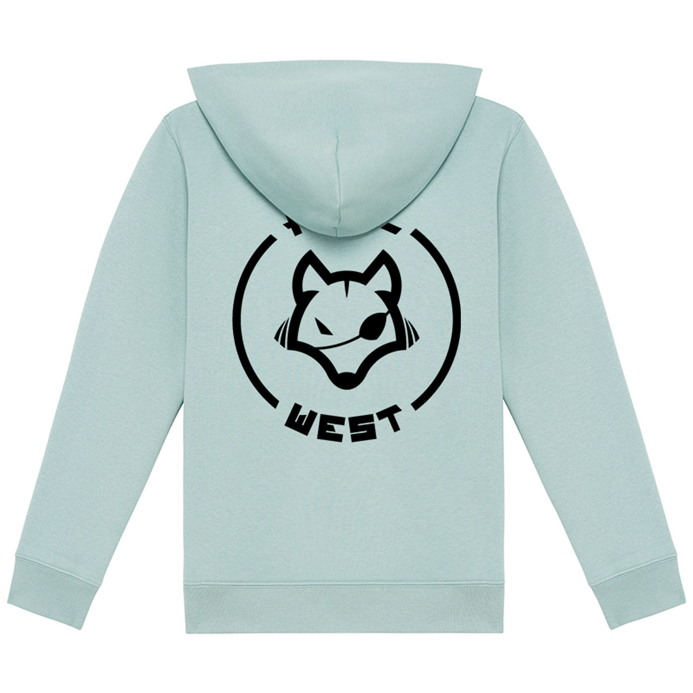 Say Cheese Bordado y Espalda Luna Llena Hoodie - Howl West