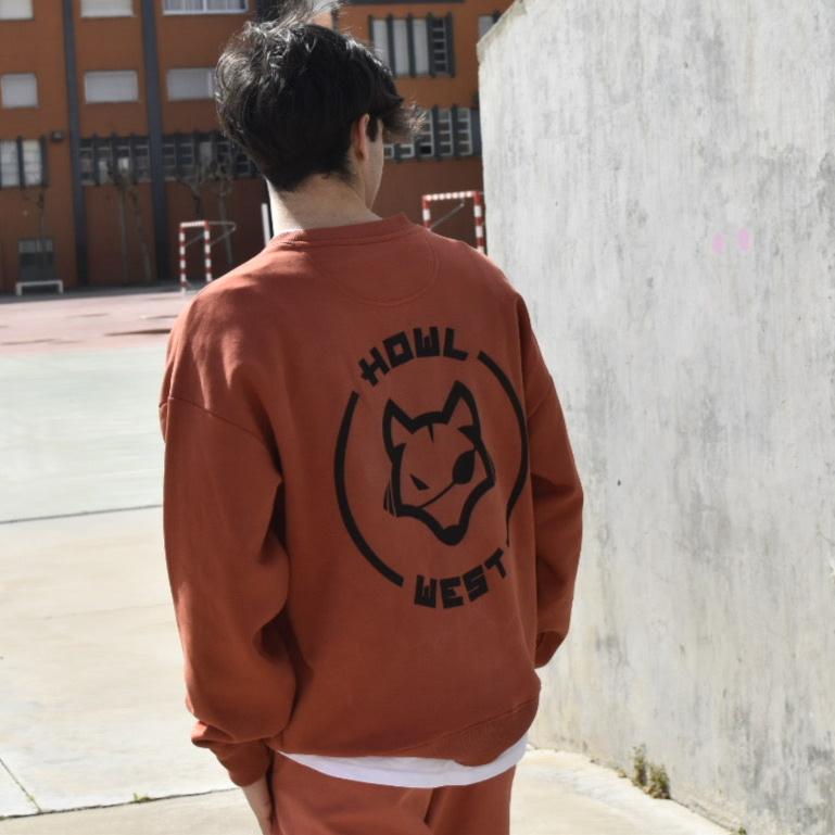 Sudadera Oversize Luna Llena - Howl West