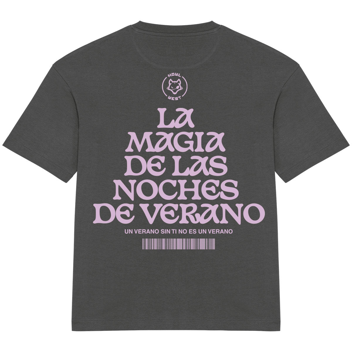 Camiseta oversize las noches de verano urban sostenible