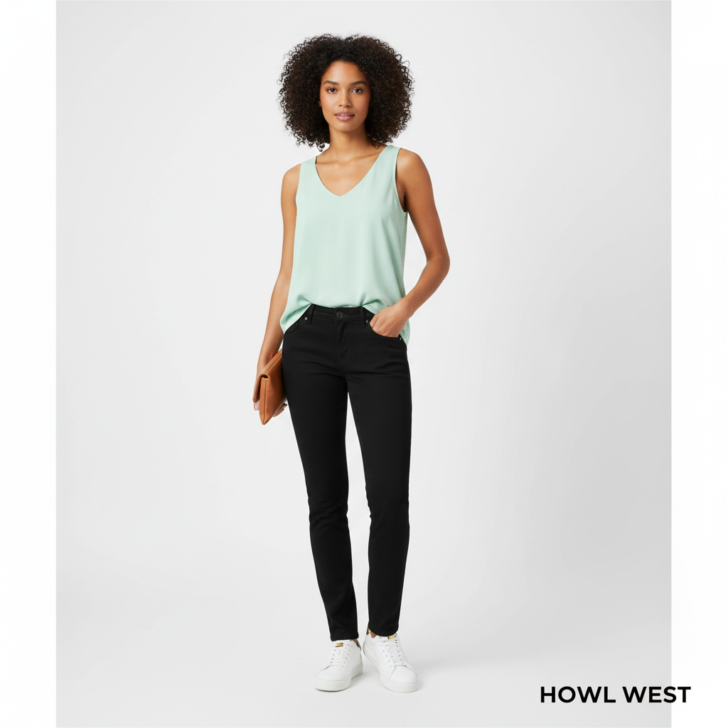 Pantalón Chino Urban Sostenible corte femenino Howl West