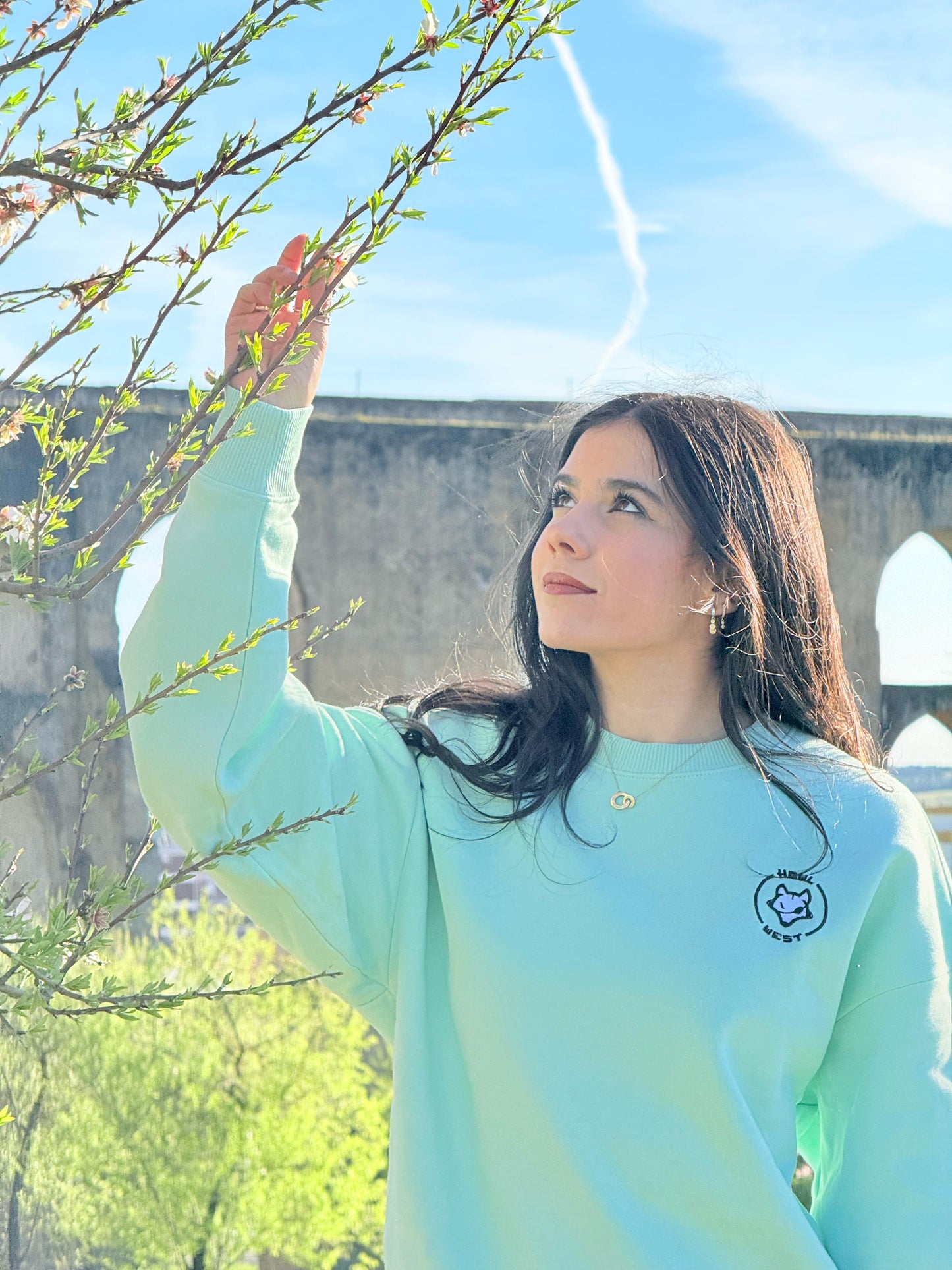 Sudadera Oversize Luna Nueva