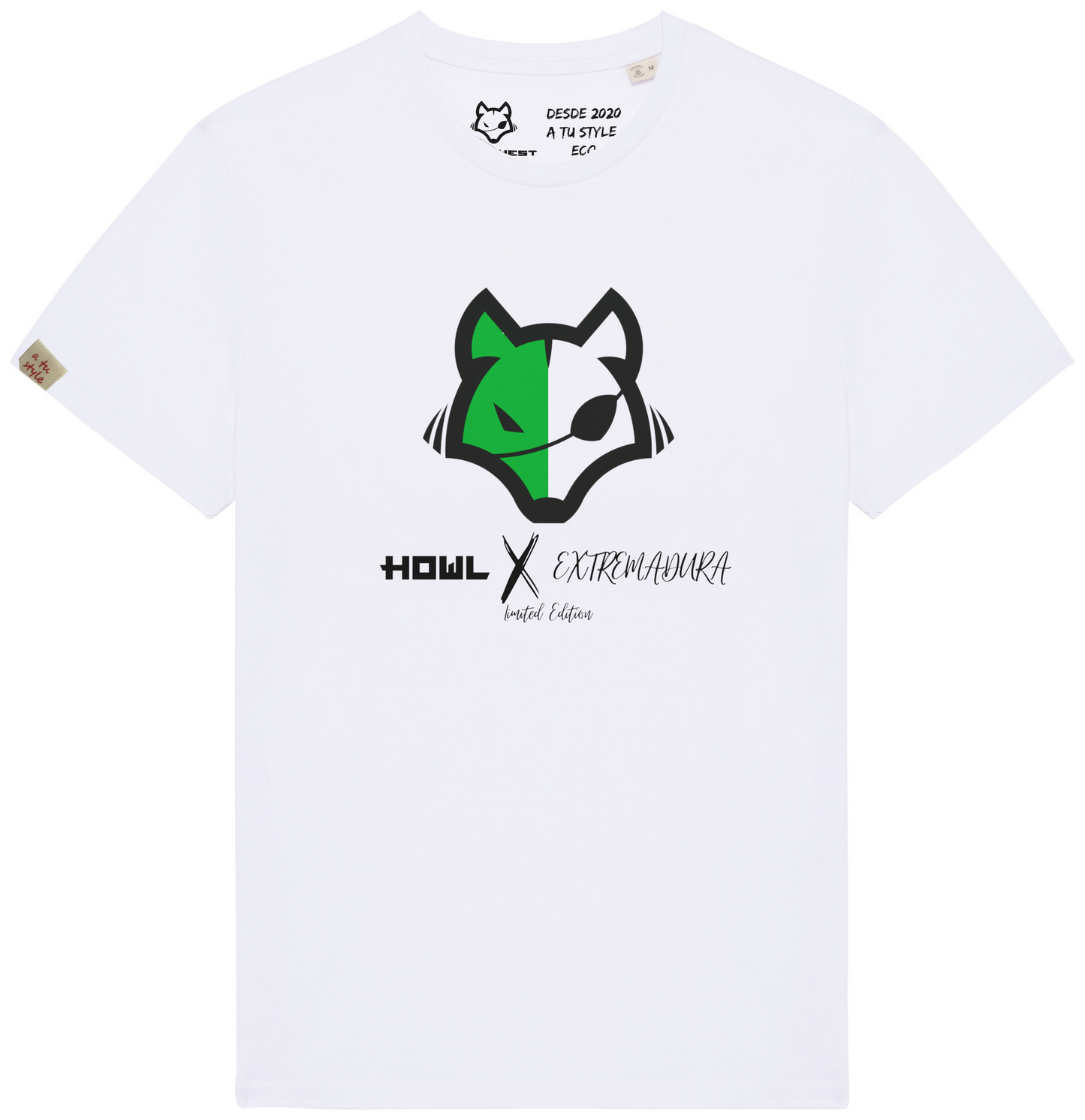 Camiseta Extremadura – Edición Limitada Howl X Extremadura (Aullando por Extremadura) - Howl West