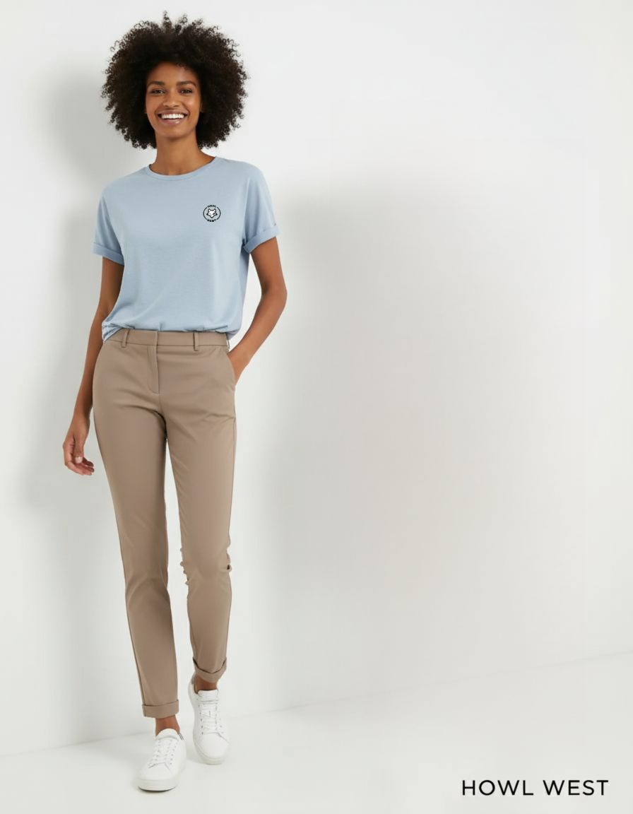 Pantalón Chino Urban Sostenible corte femenino Howl West