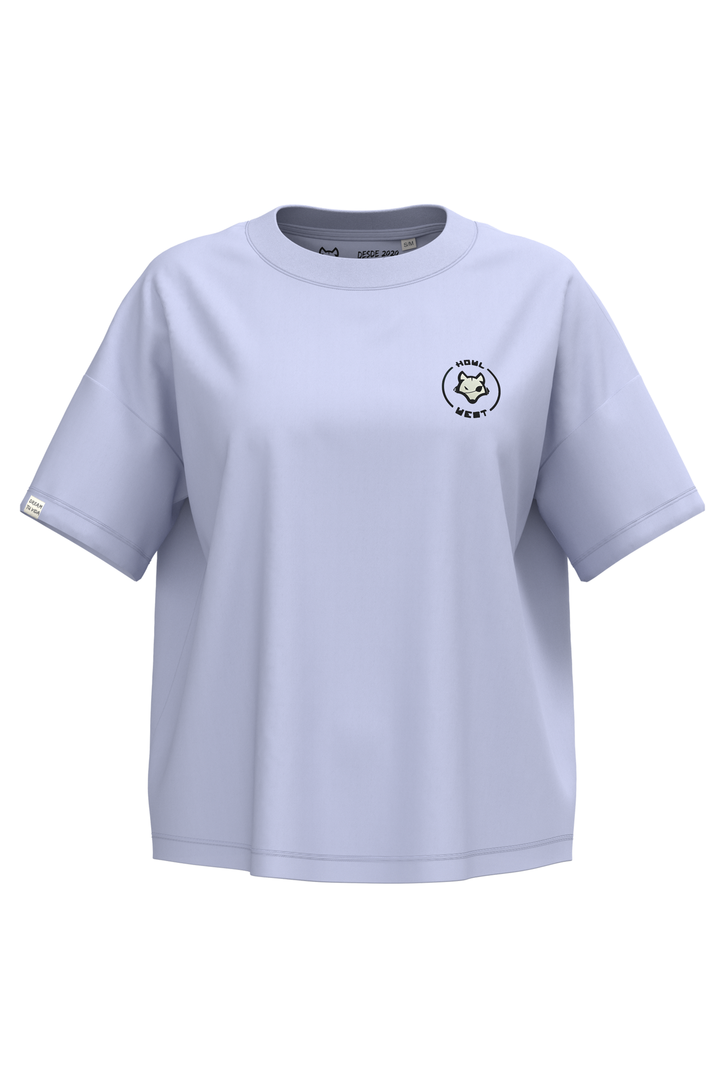 Camiseta oversize chica urban sostenible - Howl West