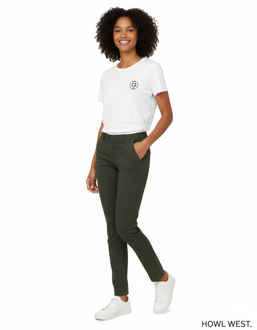 Pantalón Chino Urban Sostenible corte femenino Howl West