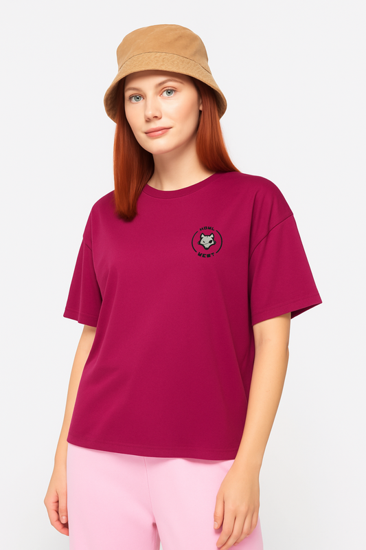 Camiseta oversize chica urban sostenible - Howl West