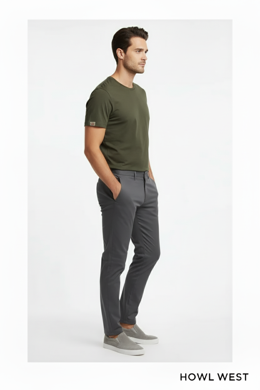 Pantalón Chino Urban Sostenible corte masculino Howl West