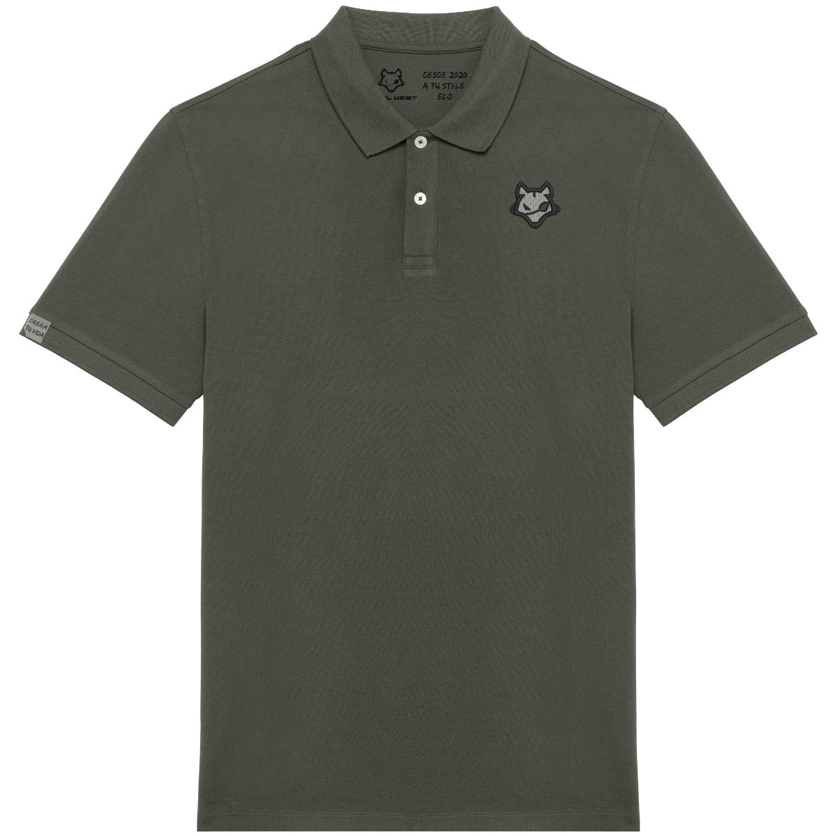 Polo Punto Piqué Bordado Head Eco - Howl West