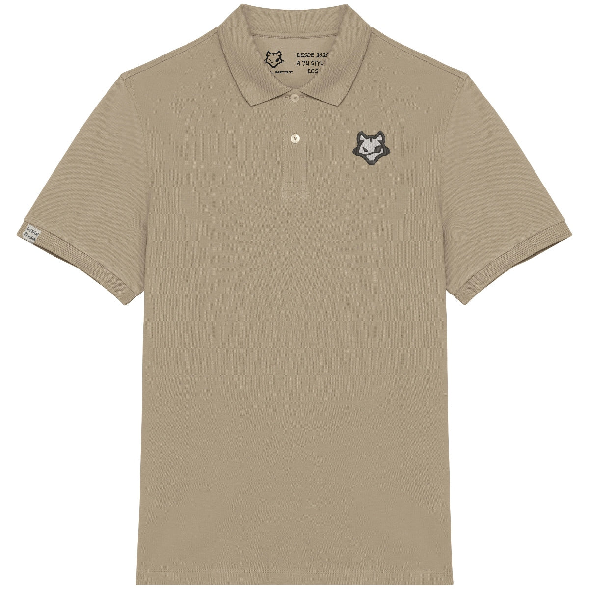 Polo Punto Piqué Bordado Head Eco - Howl West