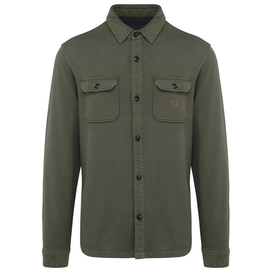 Sobrecamisa Eco Efecto Lavado de Felpa Perchada - Howl West