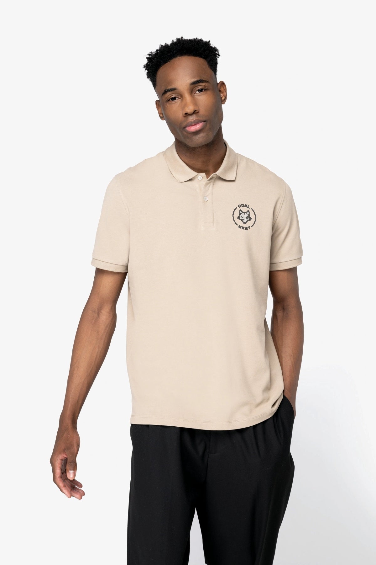 Polo Punto Piqué Bordado Head Eco - Howl West