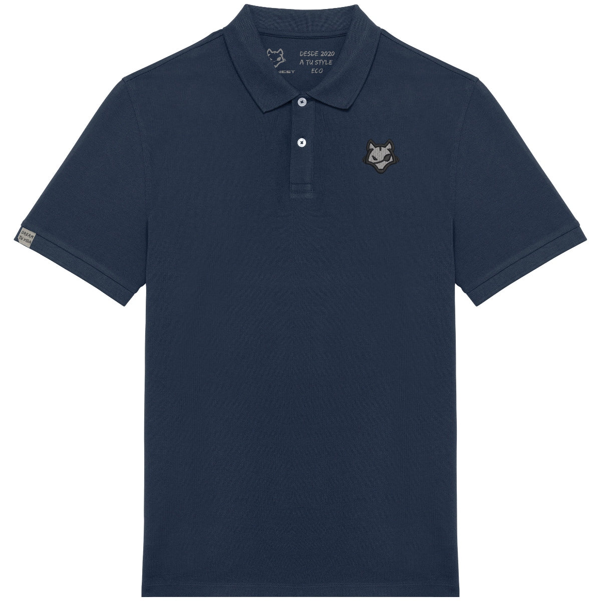 Polo Punto Piqué Bordado Head Eco - Howl West