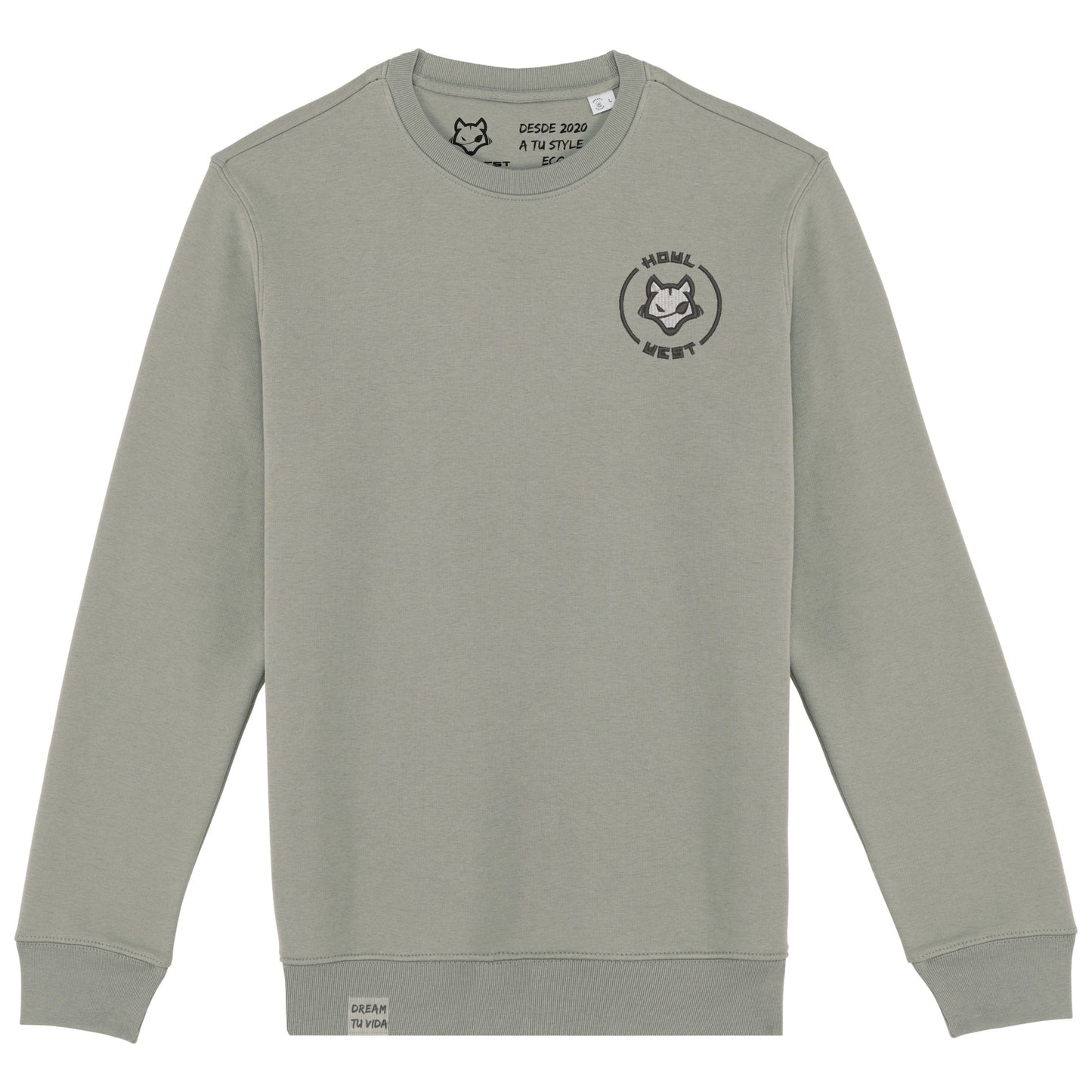 Sudadera Bordado Luna Llena - Howl West