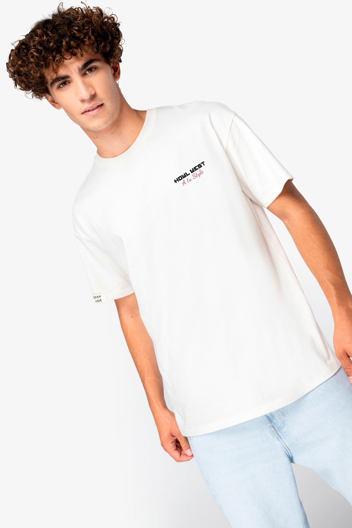 Camiseta de Hombros Caídos - Howl West