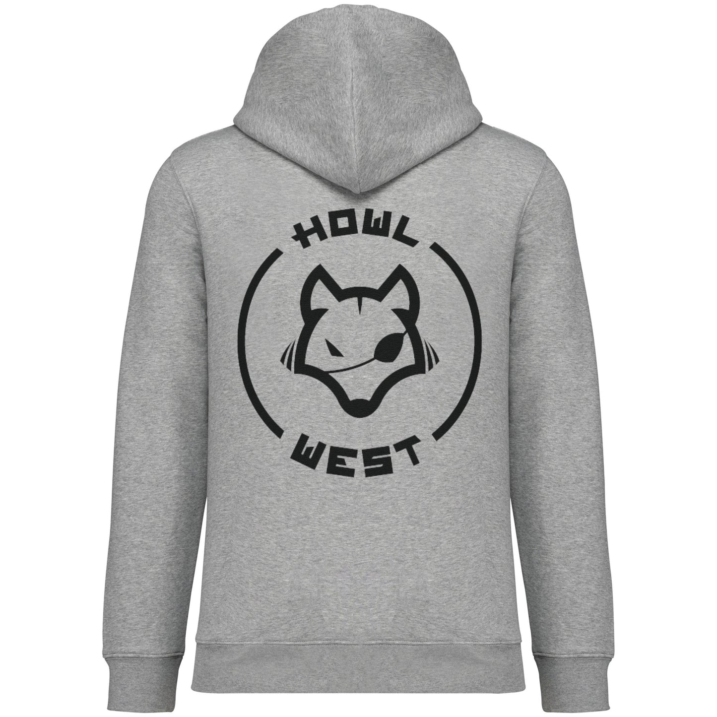 Sudadera Cremallera Capucha Luna N. Bordado y Espalda Llena - Howl West