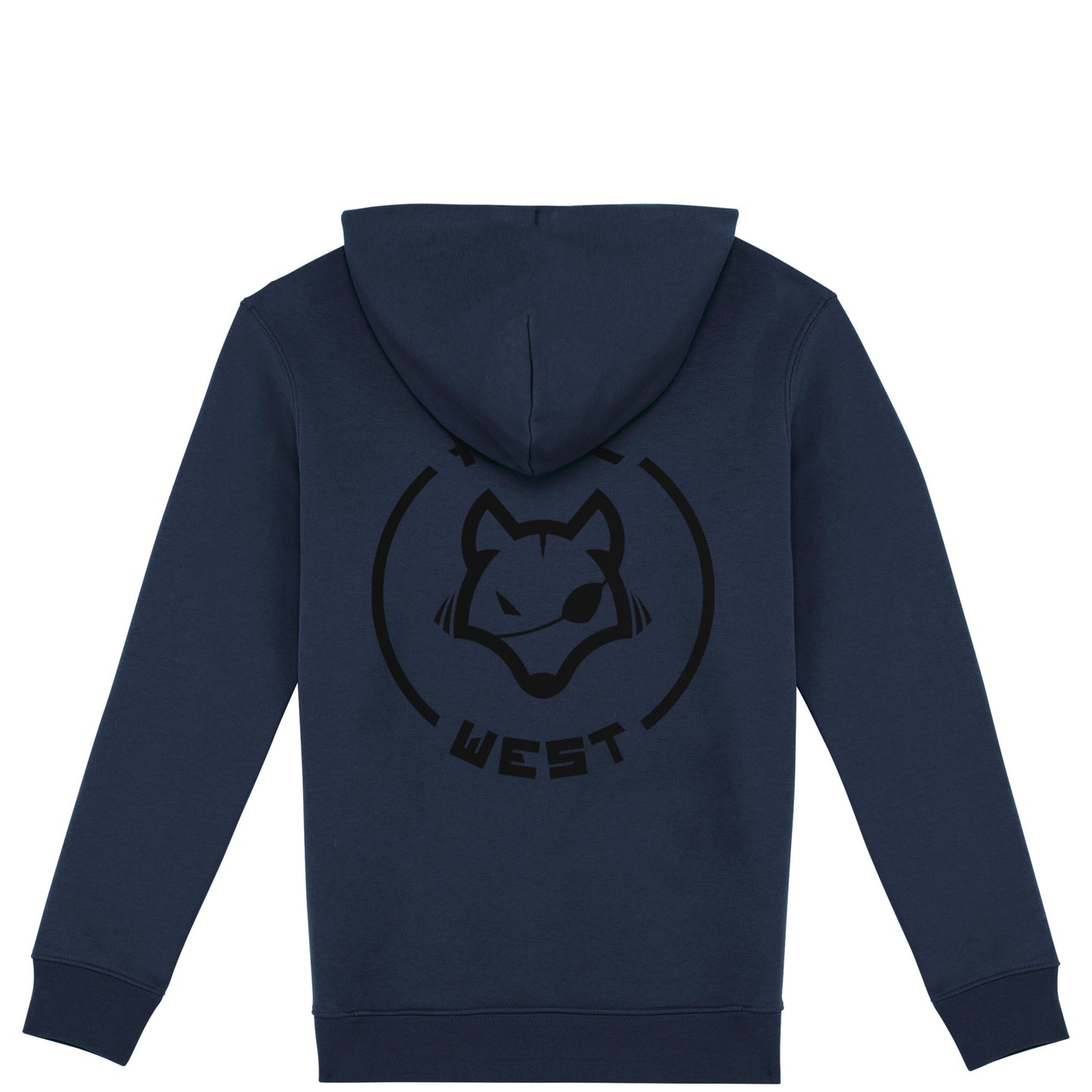 Hoodie Bordado y Espalda Luna - Howl West