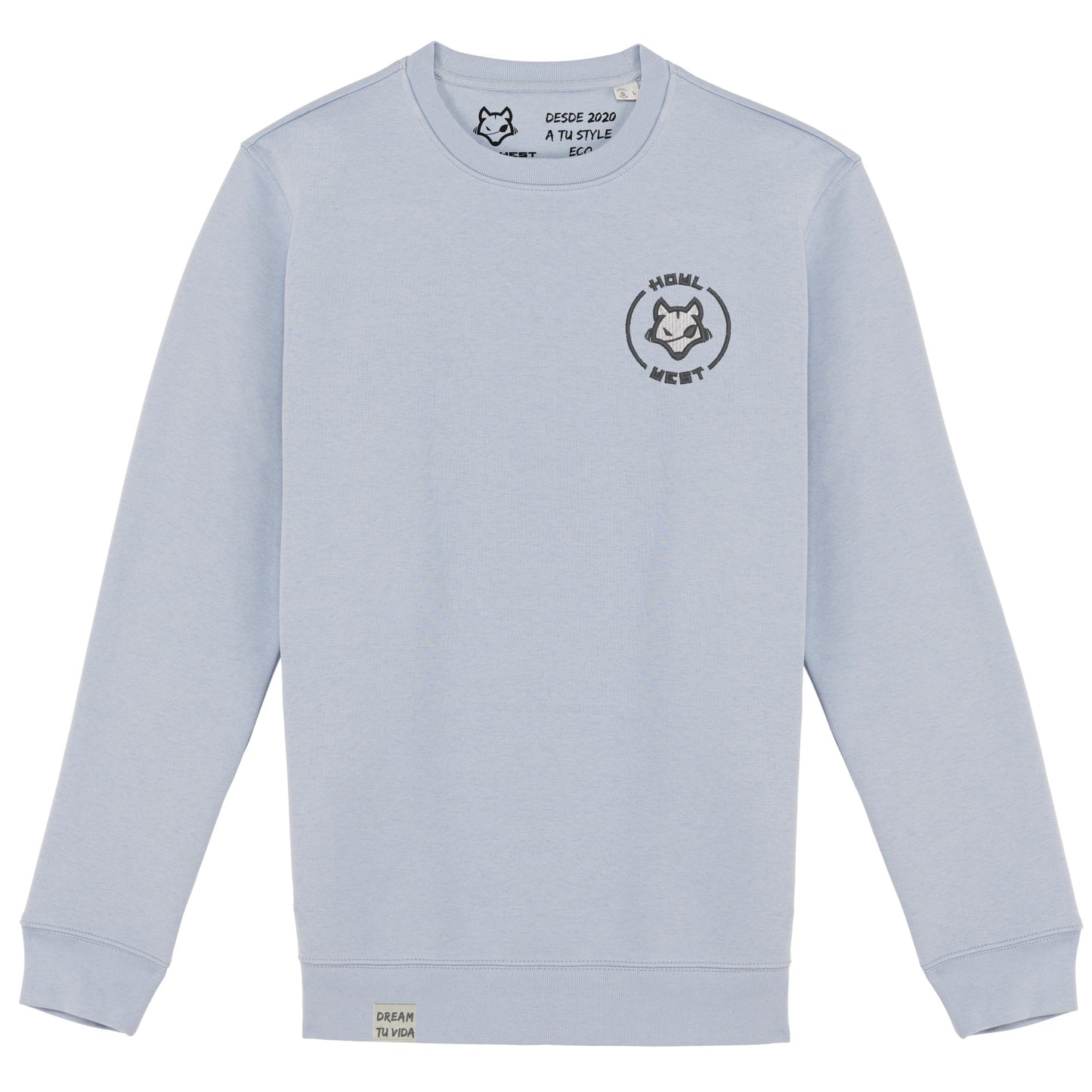 Sudadera Bordado Luna Llena - Howl West