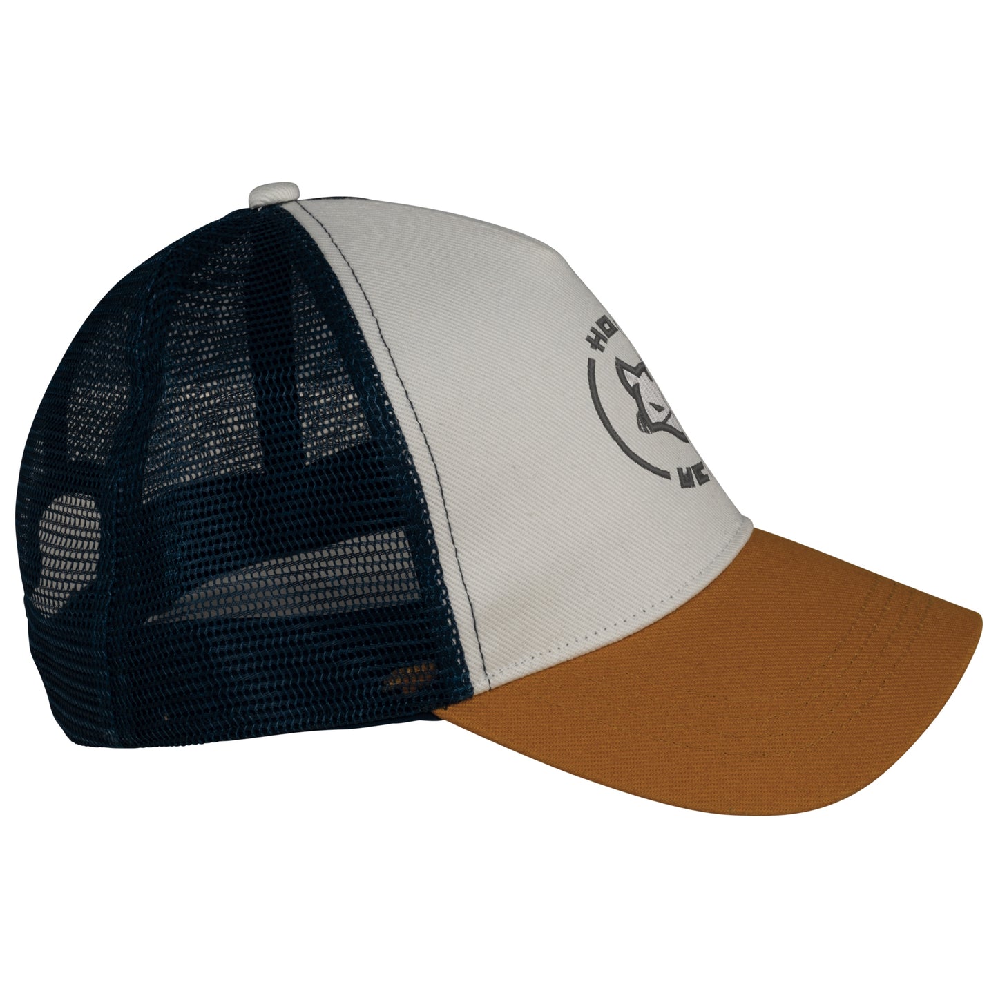 Gorra 5 paneles tres colores rejilla Efecto Lavado ECO Bordada - Howl West