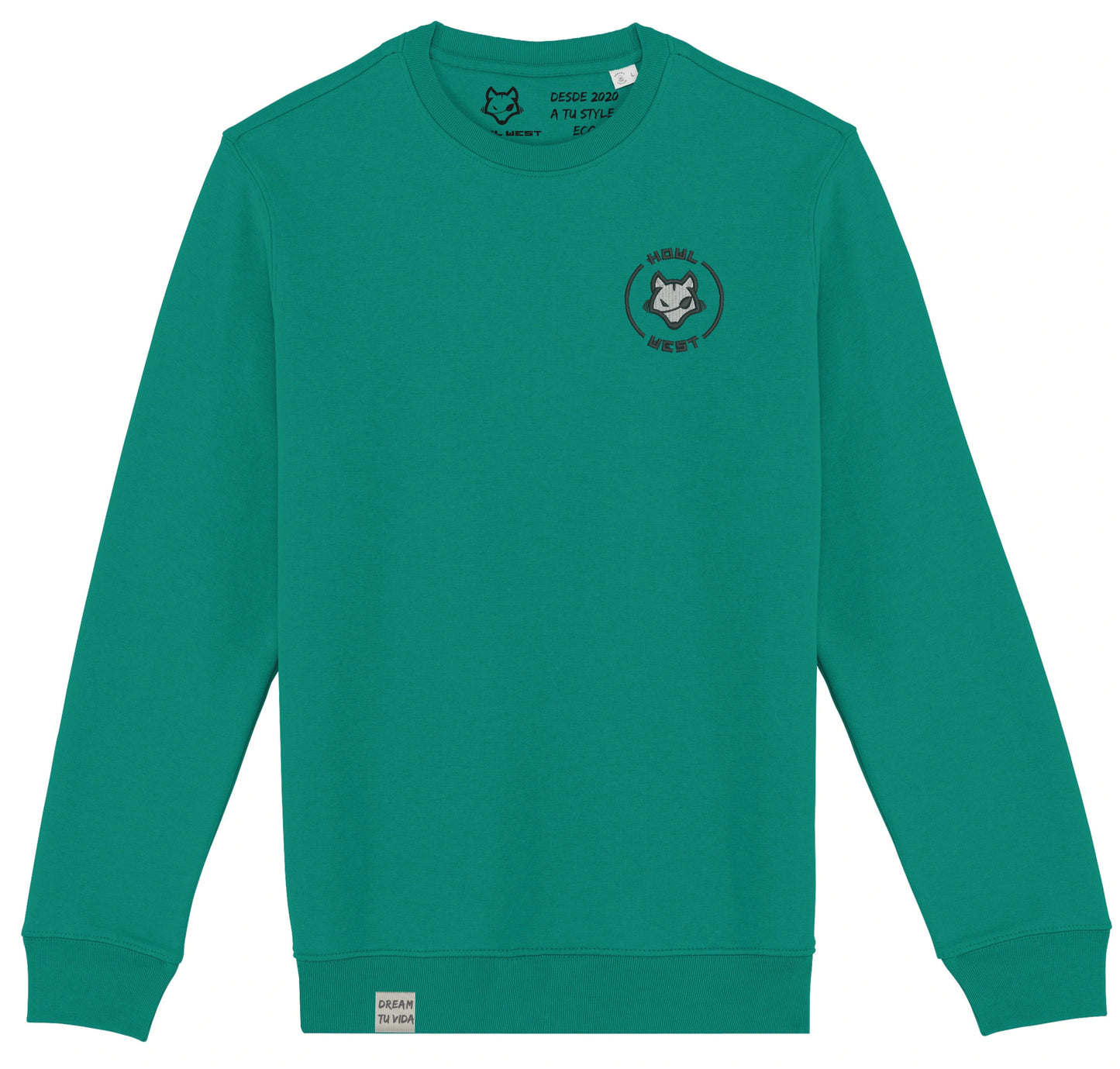 Sudadera Bordado Luna Nueva + Espalda Luna Llena - Howl West