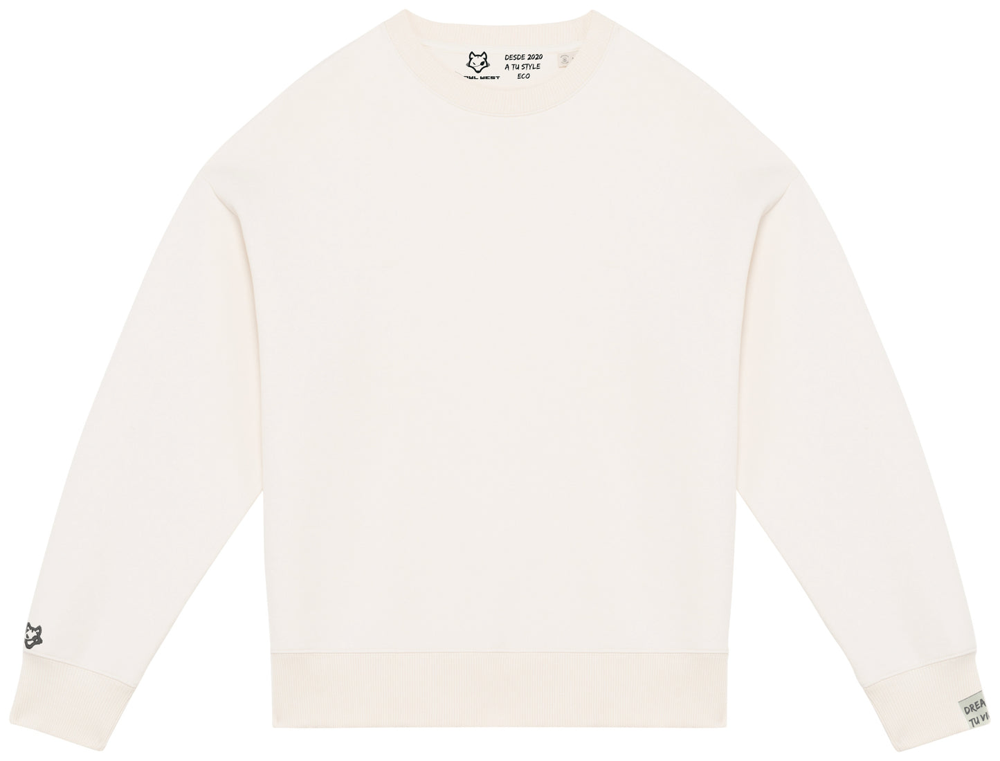 Sudadera Oversize Luna Llena - Howl West