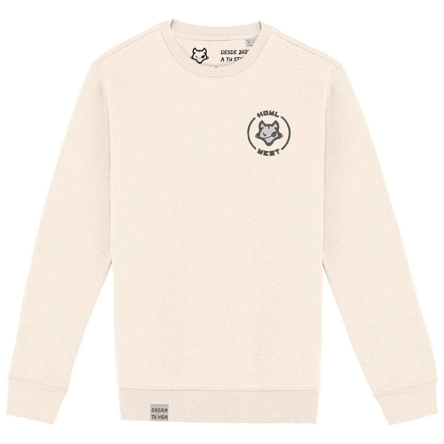 Sudadera Bordado Luna Llena - Howl West