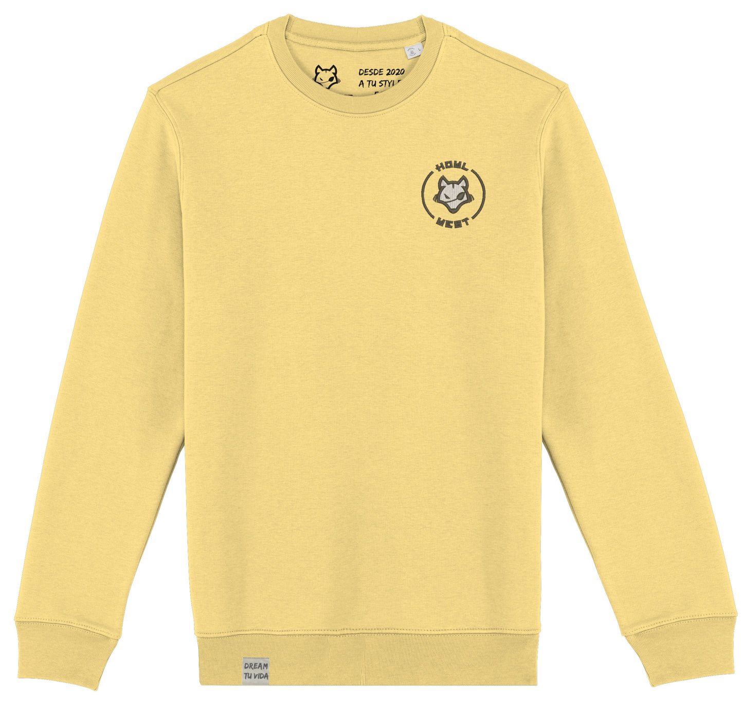 Sudadera Bordado Luna Llena - Howl West