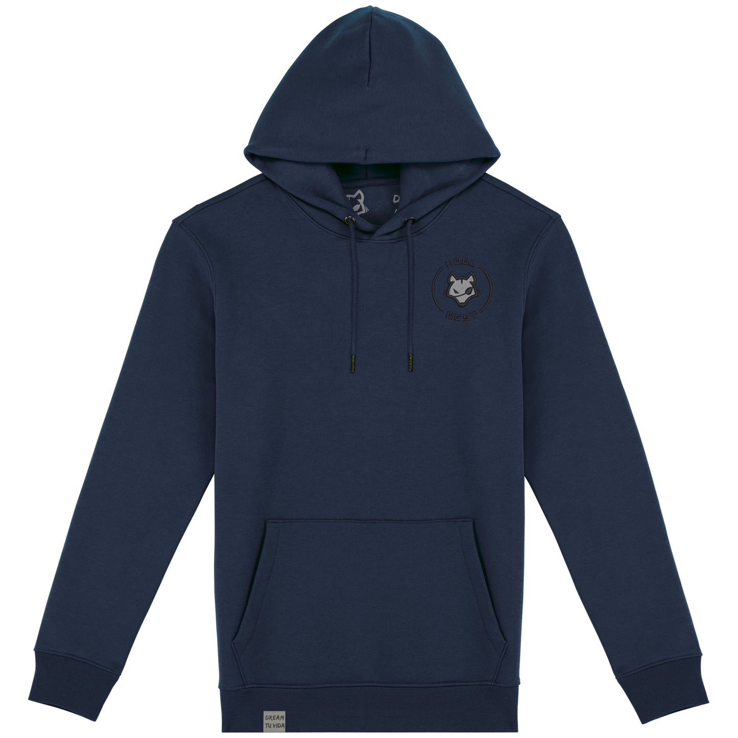 Hoodie Bordado y Espalda Luna - Howl West