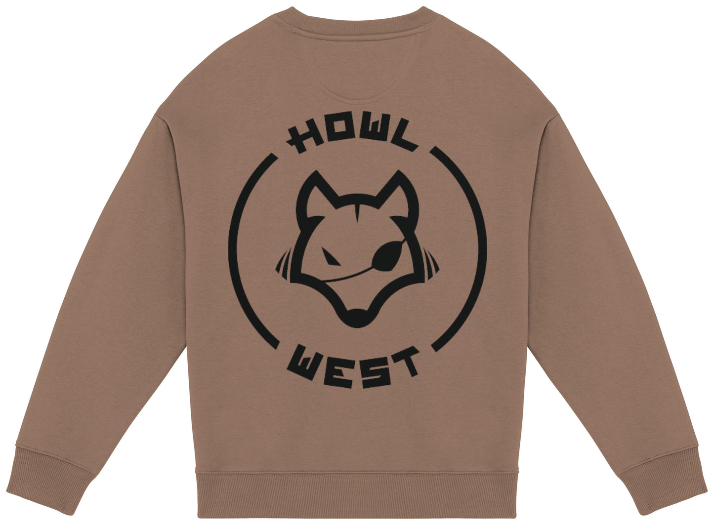 Sudadera Oversize Luna Llena - Howl West