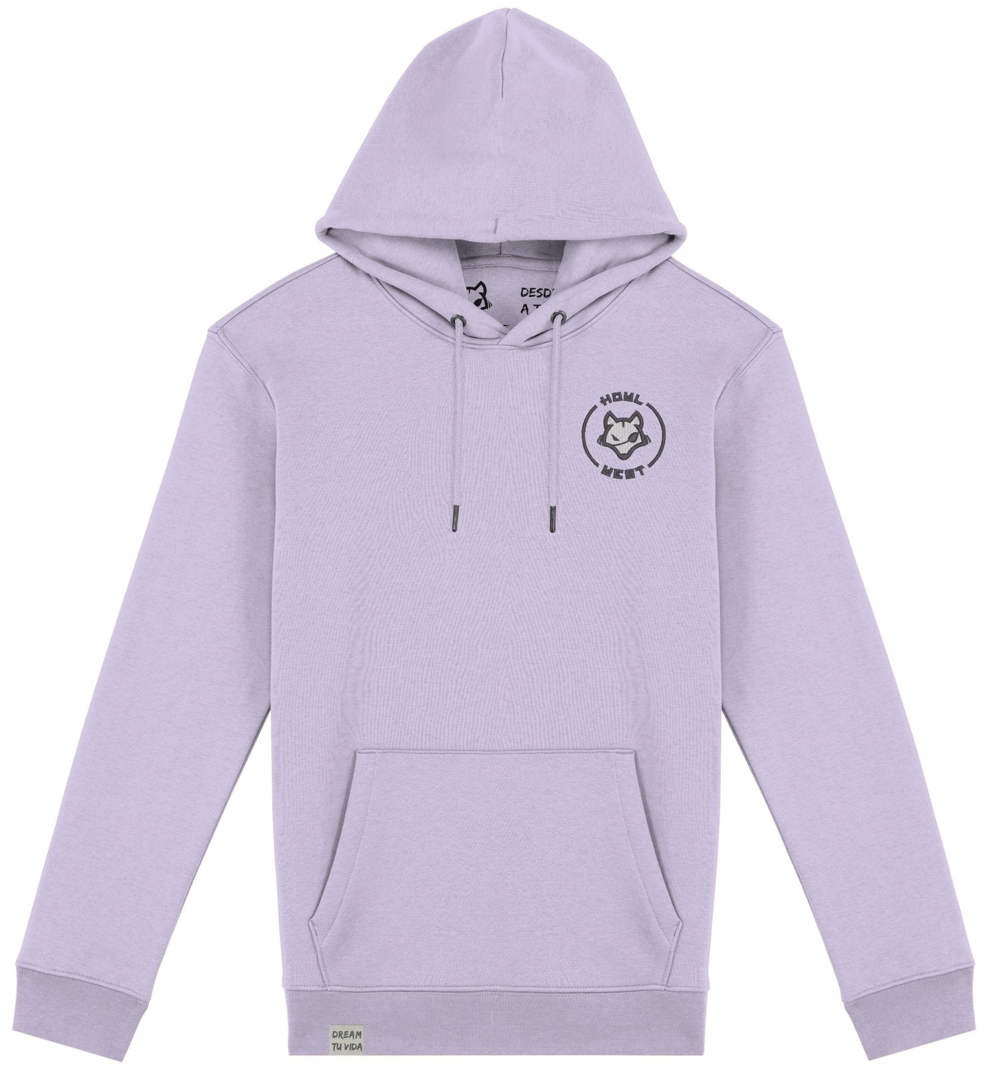 Hoodie Bordado y Espalda Luna - Howl West