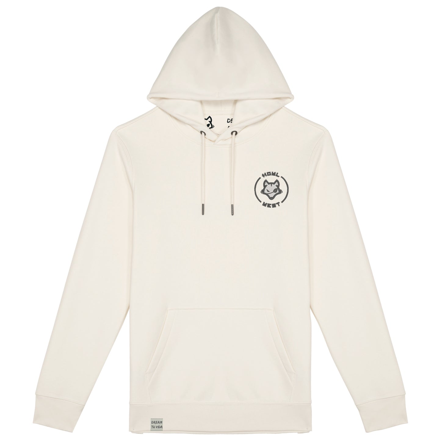 Hoodie Bordado y Espalda Luna - Howl West