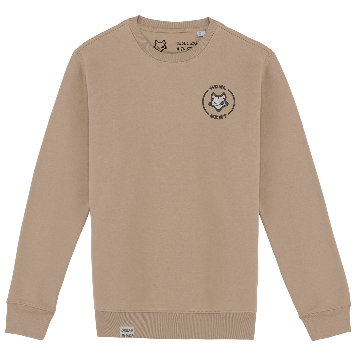 Sudadera Bordado Luna Llena - Howl West