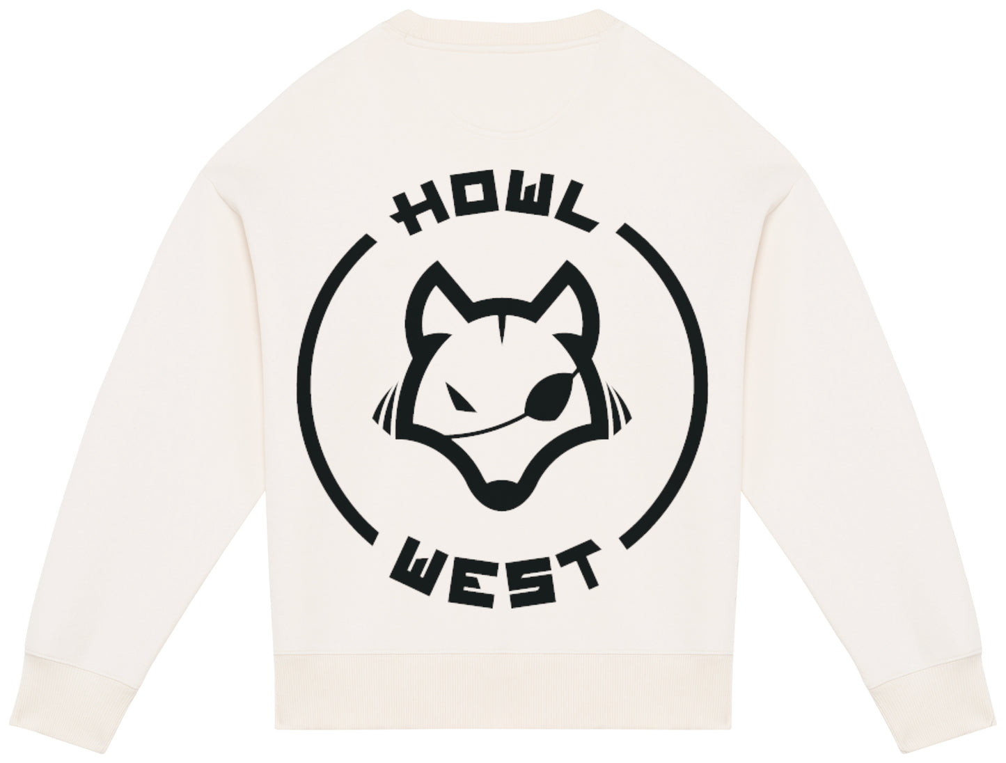 Sudadera Oversize Luna Llena - Howl West