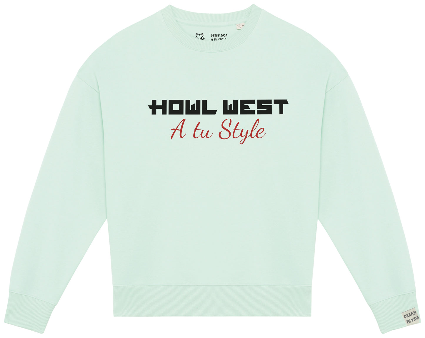 Sudadera Oversize Ride the Waves - Howl West