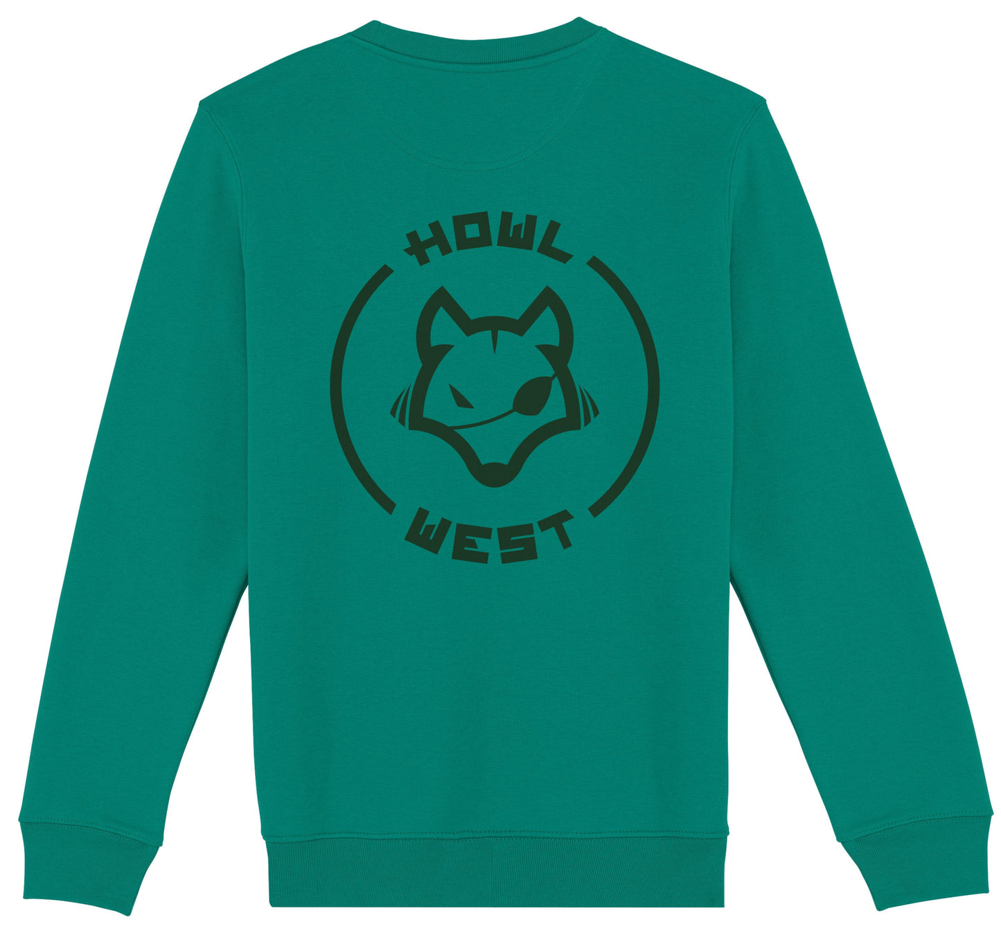 Sudadera Bordado Luna Nueva + Espalda Luna Llena - Howl West